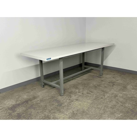 STACKBIN Bolted Workbenches,96"w,adj. H,1000lb - P9636-1005-BL