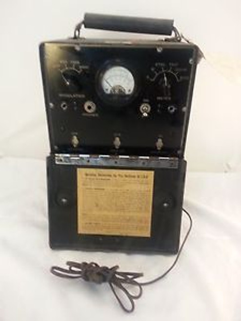 OSCILLATOR BC-376-H PACKARD - BELL SIGNAL CORPS US ARMY AIRCRAFT HELICOPTER