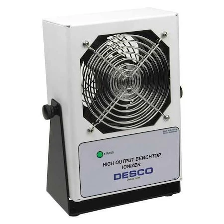 DESCO Benchtop High Output Ionizer,120vac - 60505