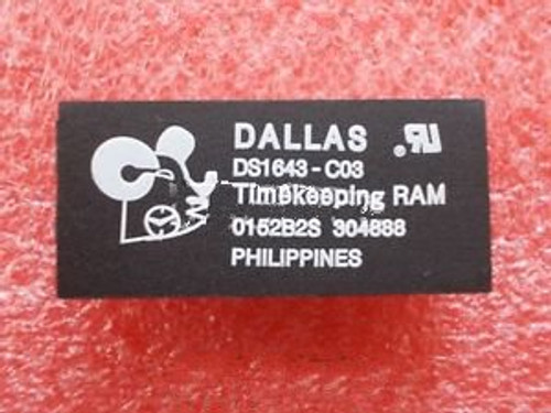 10PCS DS1643-C03  Encapsulation:DIPNonvolatile   Timekeeping   RAM