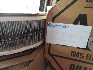 NOS 2500PCS ALLEN BRADLEY 10K-1/2W-10% RC20GF103K 1/2WATT CARBON COMP. RESISTOR