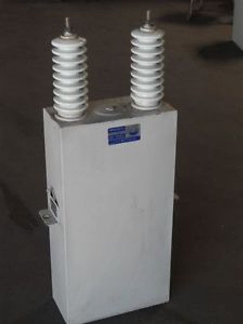General Electric (1V59L325RC40) 300 KVAR 12470 Volt Dielektrol Capacitor Used