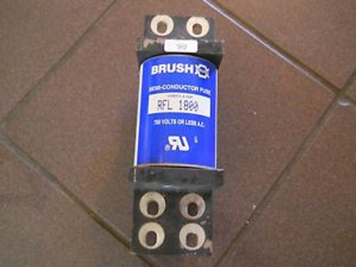 Brush RFL 1800 Type RF Fuse 1800 Amps 750 Volts Division Amp A RFL1800 V