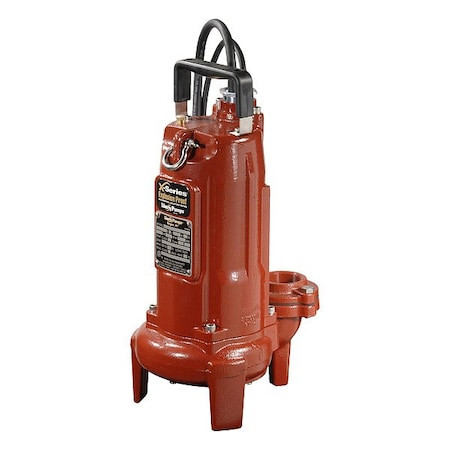 LIBERTY PUMPS Sewageejectorpump,50ft,1.5hp,440to480vac - XLE154M-5