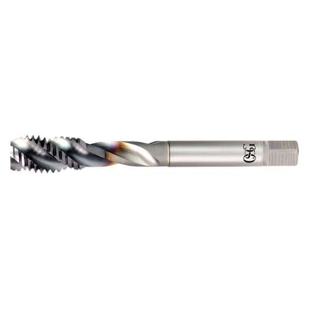 OSG Spiral Flute Tap, M24x3.00, Modified Bottom, Semi-bottom, 4 Flutes - 1650002908