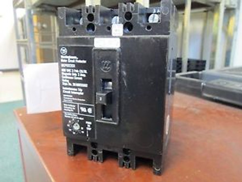 Westinghouse Motor Circuit Protector MCP0322CR 3A 600V AC 3P New Surplus