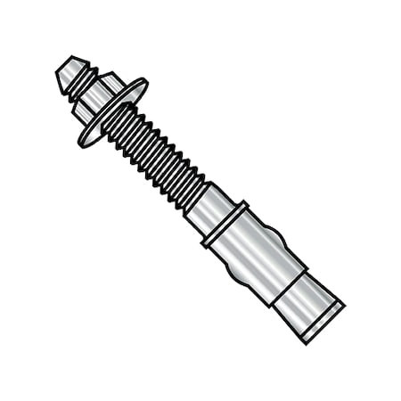 N/A Wedge Anchor, 1/2" Dia., 5-1/2" L, Stainless Steel 50 Pk - 5088AWG188