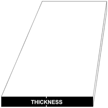 N/A Alloy Steel Rectangle Bar,6 Ft L,4 in W - 19232_72_0