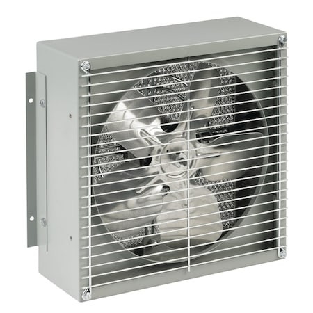 NVENT HOFFMAN Filter Box Fans, 16.38x16.38x7.38, Lt Gray, Steel - 1RB120M