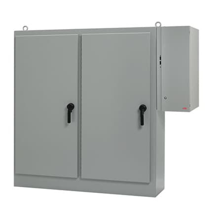 NVENT HOFFMAN Sequestr External Disconnect Package, Type 12, 90.12x236.00x24.12, Gra - A90XD6EW24FTCLPG