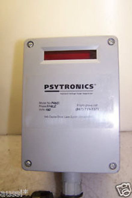 PSYTRONICS P4801 TRANSIENT VOLTAGE SURGE SUPPRESSOR 1 PHASE 480 VAC
