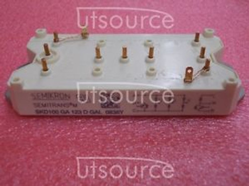 1PCS SKD100GA123DGAL  Encapsulation:MODULEPower   Bridge   Rectifiers