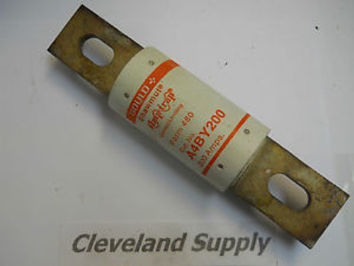 SHAWMUT A4BY200 AMP TRAP FUSE 200A 600V FORM 480 NEW CONDITION / NO BOX