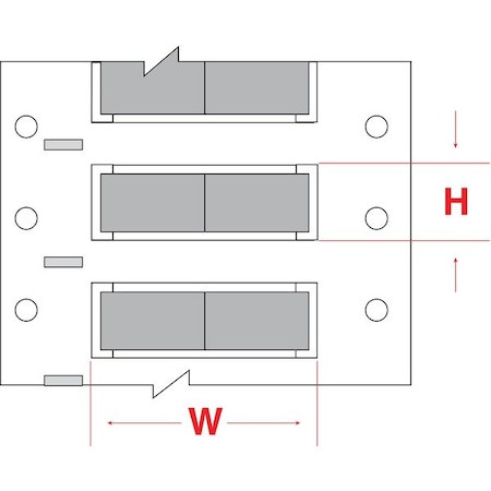 BRADY Write on Gray Wire Marker Sleeves, Permasleeve(r) Polyolefin, Ps-500-150-gy-s-2