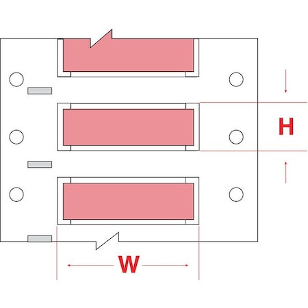BRADY Write on Pink Wire Marker Sleeves, Permasleeve(r) Polyolefin, Ps-250-150-pk-s-2