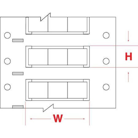 BRADY 43/64" X 15/64", Wire Marker, Wire Sleeve, Write on Legend, White - PS-125-2-WT-3