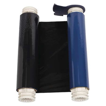 BRADY Ribbon Cartridge, 8-3/4" W, 200 Ft. L, Black/blue - 13524