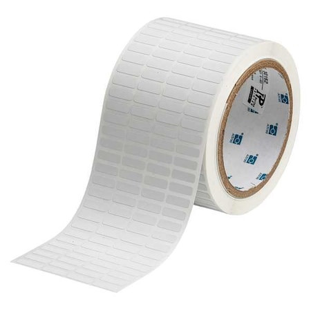 BRADY White Tedlar(r) Wire Marker, Tht-14-437-10