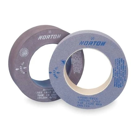 NORTON ABRASIVES Centerless Grinding Wheel,20x8x12,ao,60g - 69078666748