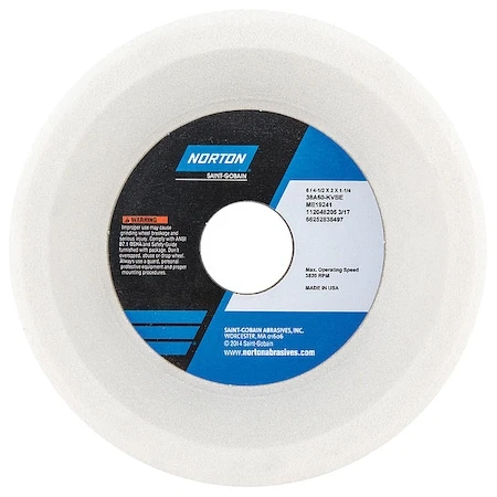 NORTON ABRASIVES Flaring Cup Wheel,6 Diax2 Tx1.25 Ah,pk5 - 66252838497