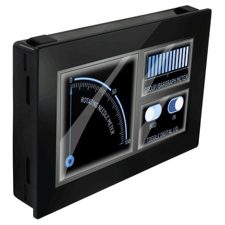 DWYER INSTRUMENTS Graphical User Interface Panel Meter. - SPPM2-43