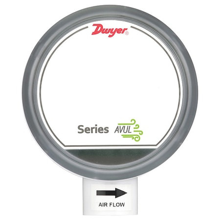 DWYER INSTRUMENTS Air Velocity Transmitter, 5 of Reading Accuracy, Duct Mount, Modbus Communications - AVUL-5DM1