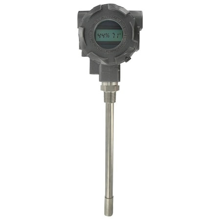 DWYER INSTRUMENTS Hum/temp Xtmr,4.28",13.72",4 to 20 Ma - HHT-IT-LCD