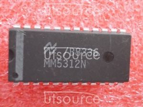 50PCS MM5312N  Encapsulation:DIP-24DIGITAL CLOCKS