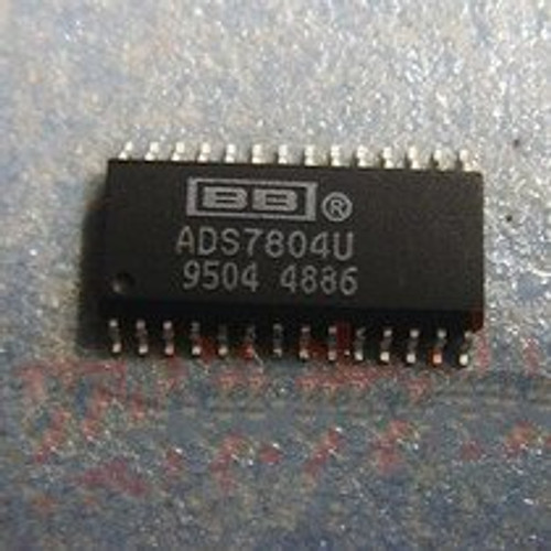 50PCS ADS7804U  Encapsulation:SOP-2812-Bit 10ms Sampling CMOS