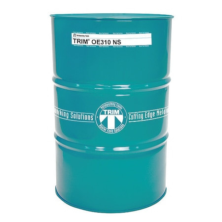 TRIM Cutting Oil, Oe310 Ns, Straight Oil, 54 Gal, Drum, Straw Yellow - OE310NS-54G