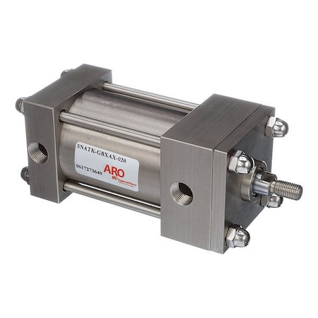 ARO Air Cylinder,4" Bore Dia,2.5" Stroke - SNA4M-GBBAB-024