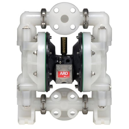 ARO Diaphragm Pump,47gpm, (3-piece Manifold) - 6661B4-4EB-C