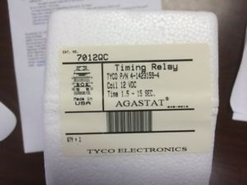 7012QC Tyco 4-1423159-4 Time Delay & Timing Relays Standard ON 2P 12VDC 15