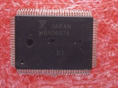 50PCS MB90487A  Encapsulation:QFP16-bit Proprietary Microcontroller