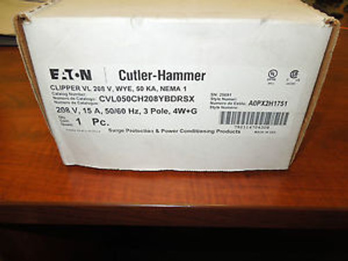 Cutler-Hammer Clipper VL Transient Voltage Surge Suppressor EMI Filter New 15A
