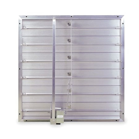 DAYTON Mtrzd Damper,for Fan Dia. 48",100-240v - 3C132