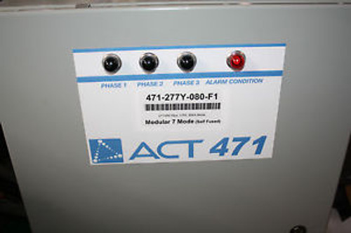 ACT 471 471-277Y-080-F1 Modular 7 Surge Protector 80KA 3-Phase 277/480 Volts