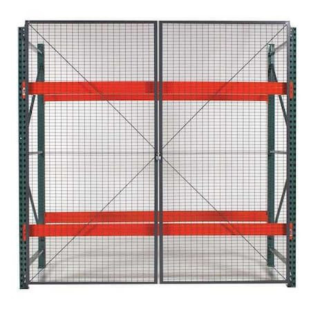 WIRECRAFTERS Aslgurd Sd Pnl,1 1/4x120x45in,steel,10ga - BACK4810S