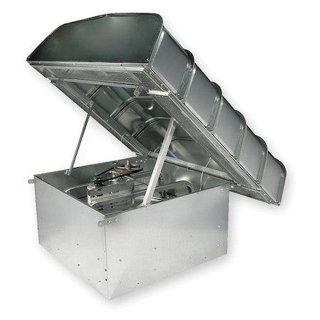 DAYTON Steel 48"l,38"h,44"w,roof Fan W.motor - 7AD73