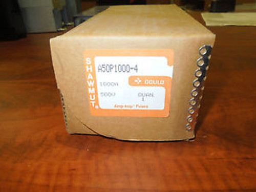 Gould Shawmut 1000A 500V Amp-trap Fuses A50P1000-4 (Set of 3) New Surplus in Box