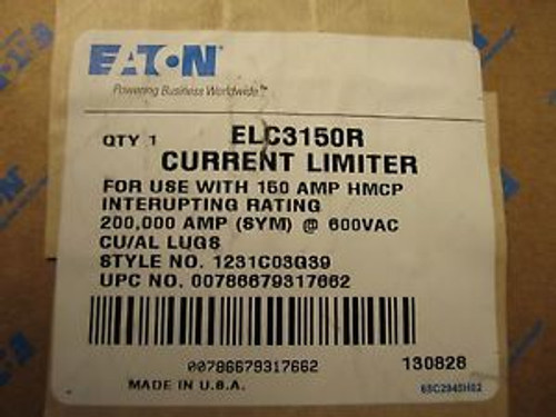 NEW EATON ELC3150R CURRENT LIMITER 150A