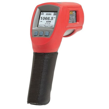 FLUKE Infrared Thermometer, Single Dot Laser Sighting Adjustable 0.10 to 1.00, Dot Matrix Lcd - FLK-568 EX/ETL