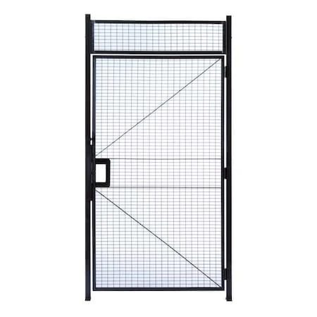 WIRECRAFTERS Hinged Gate,4 Ft X 7 Ft 3-1/4 In,enamel - HD4710