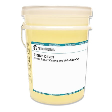 TRIM Cutting Oil, 5 Gal, Pail, Colorless to Pale Yellow - OE209-5G