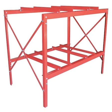 DAYTON Drum Rack,55 Gal,dia. 23 1/2in,red - 31CA29