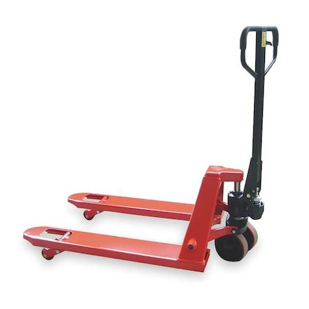 DAYTON Pallet Jack, 57 In, 27 In, Red, 5500 Lb - 2TUR5