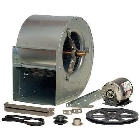 DAYTON Blower W/ Dr Pkg,11-1/8 In,115/230v - 7J433