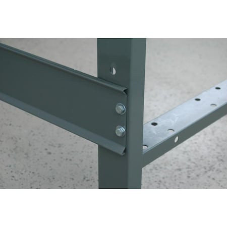 STACKBIN Hand Crank Work Bench, 48" W, Adjustable Height, 1000 Lb. - S4830-4000