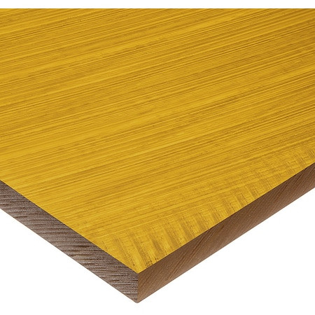 N/A Pei Sheet, 12 Inx12 In, 1 in Thick, Amber - BULK-PS-PEI-55