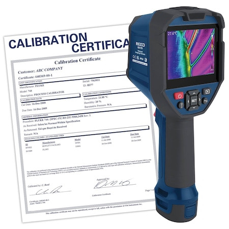 REED INSTRUMENTS Thermal Imager, 65 Mk, 640 X 480 Display, 56 Degrees X 42 Degrees - R2170-NIST
